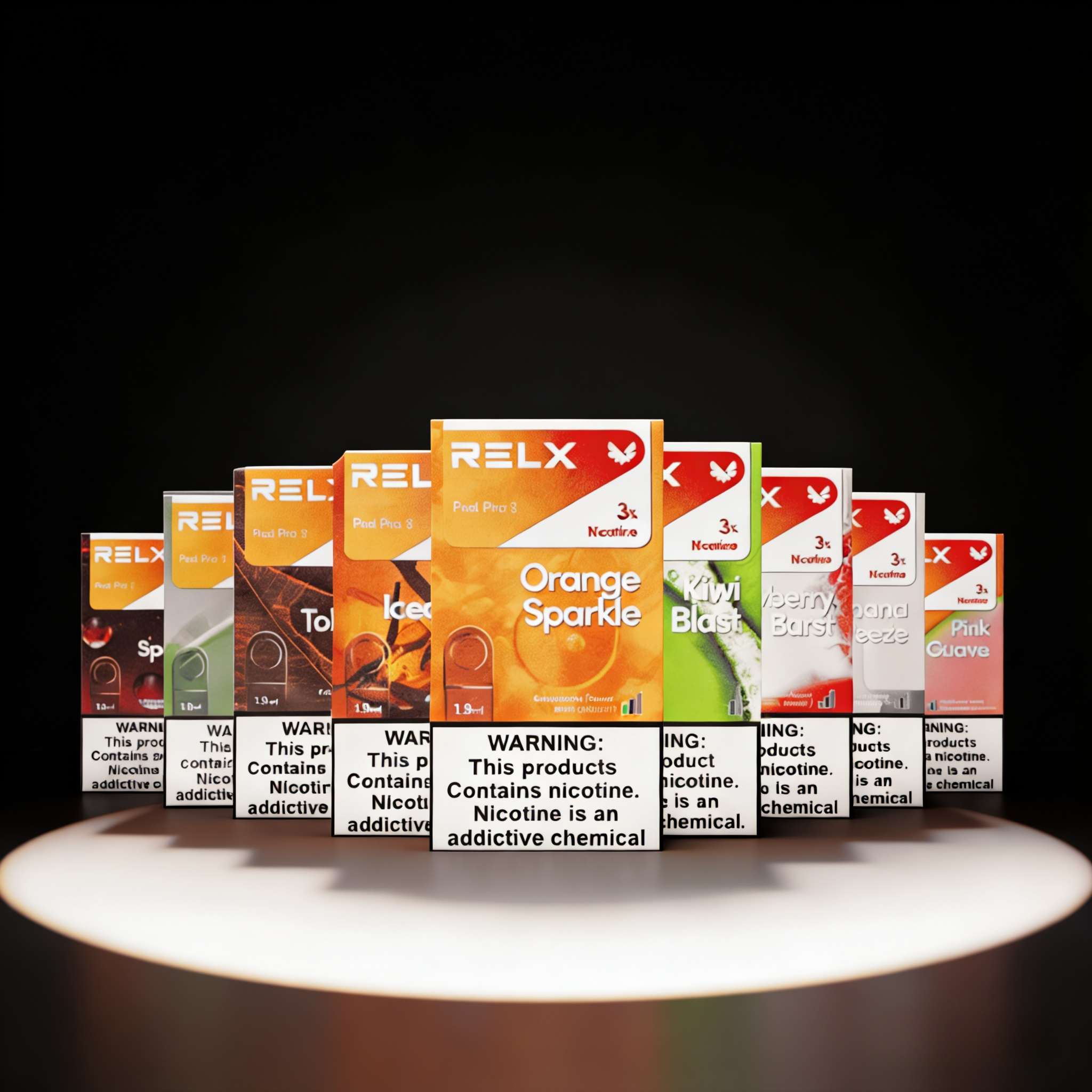 RELX 悅刻六代煙彈 官方正品 PRO2 系列盒裝實拍圖